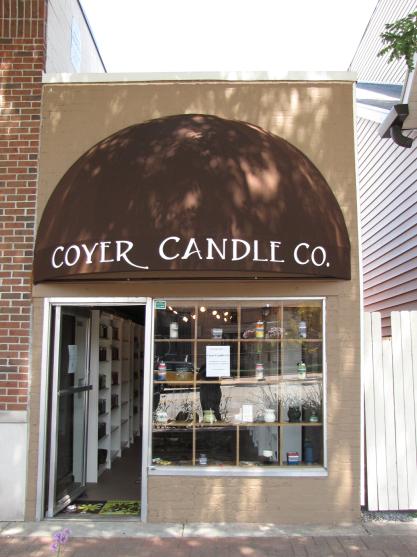 Coyer Candles storefront
